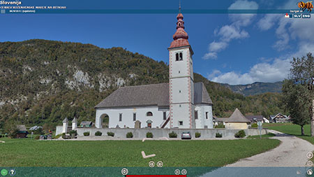 Podružnična cerkev Marije Roženvenske v Bitnjah