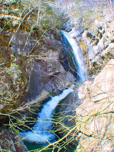 Srednji slap - middle waterfall (20 m - 65 )